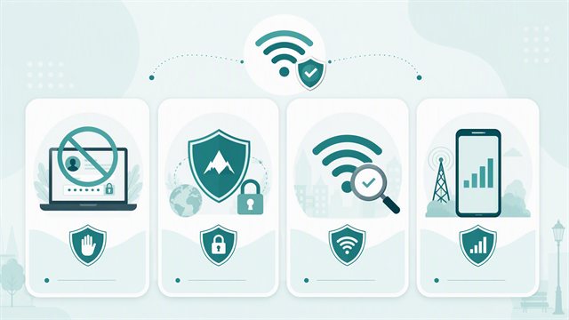公共 WiFi 安全清单